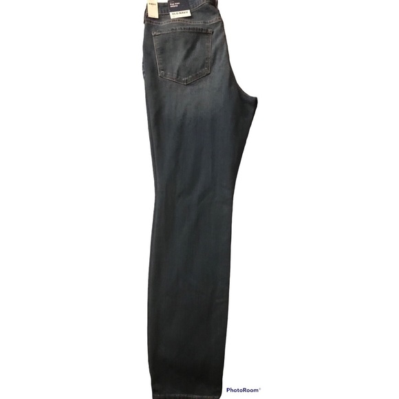 Nwt Old Navy Blue Jeans Mid Rise Pop Icon Skinny Ripped Jeans - Picture 6 of 6